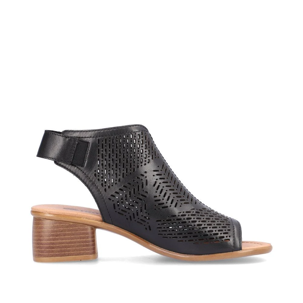 Remonte Damen-Sandalette-Ankle-Sandale Schwarz 3 Remonte Damen-Sandalette-Ankle-Sandale Schwarz – Bild 3