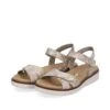 Remonte Damen-Sandalette Beige-Silber