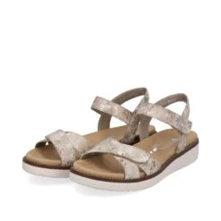 Remonte Damen-Sandalette Beige-Silber