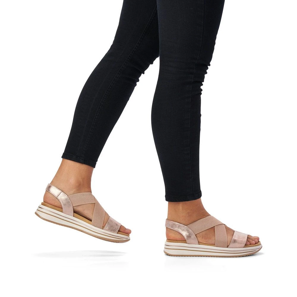 Remonte Damen-Sandalette Rosa 2 Remonte Damen-Sandalette Rosa – Bild 2