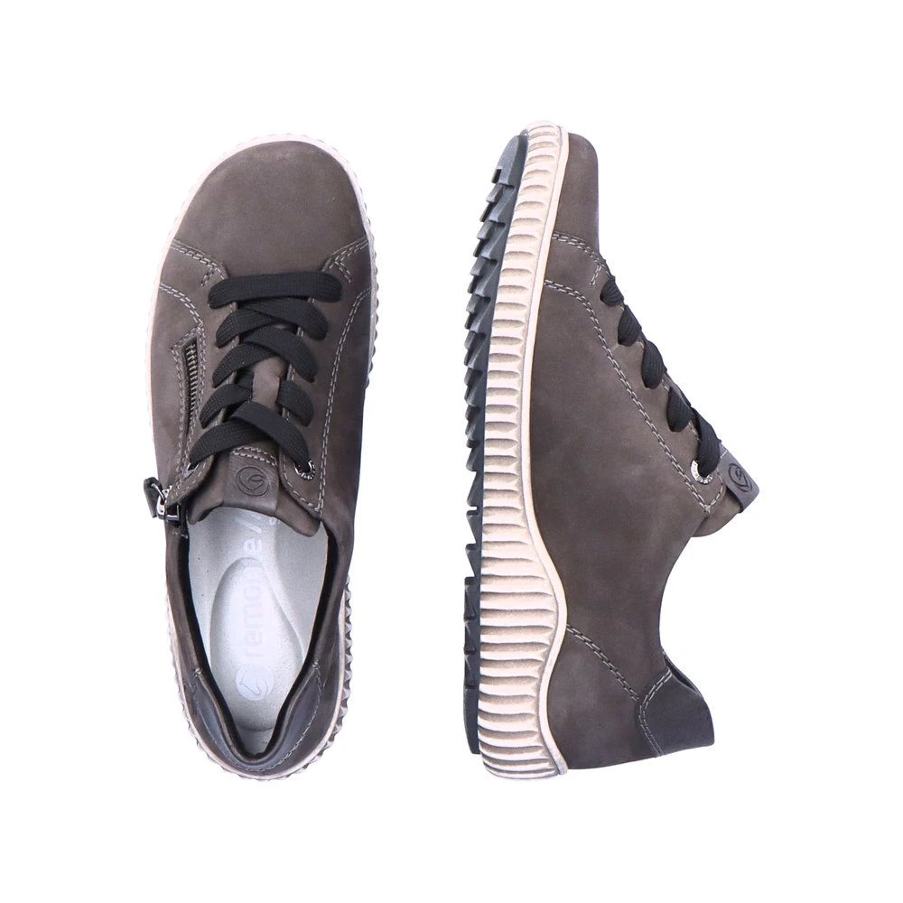 Remonte Damen-Schnürhalbschuh Grau 10 Remonte Damen-Schnürhalbschuh Grau – Bild 10