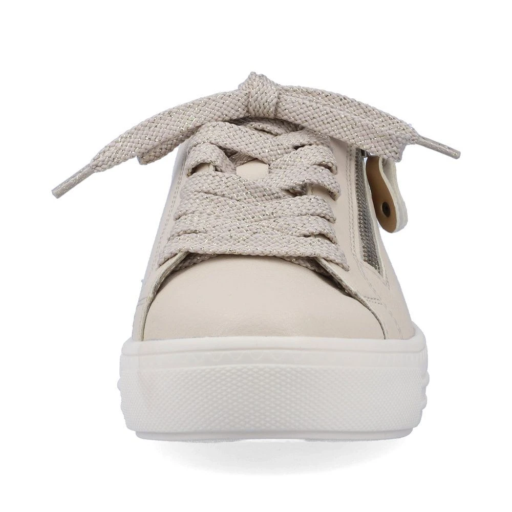 Remonte Damen-Schnürhalbschuh-Sneaker Beige 7 Remonte Damen-Schnürhalbschuh-Sneaker Beige – Bild 7