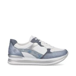 Remonte Damen-Schnürhalbschuh-Sneaker Weiß-Blau -Salvatore Ferragauio Geschaft Remonte Damen Schnuerhalbschuh Sneaker Weiss Blau 2311700055360 11 1280x1280