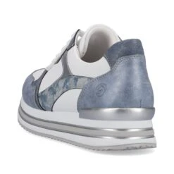 Remonte Damen-Schnürhalbschuh-Sneaker Weiß-Blau -Salvatore Ferragauio Geschaft Remonte Damen Schnuerhalbschuh Sneaker Weiss Blau 2311700055360 3 1280x1280