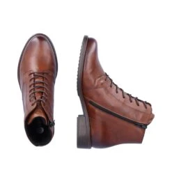 Remonte Damen-Schnürstiefelette Braun -Salvatore Ferragauio Geschaft Remonte Damen Schnuerstiefelette Braun 2523900120360 9 1280x1280