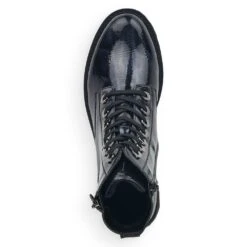 Remonte Damen-Schnürstiefelette Lack Blau -Salvatore Ferragauio Geschaft Remonte Damen Schnuerstiefelette Lack Blau 2528800011360 5 1280x1280