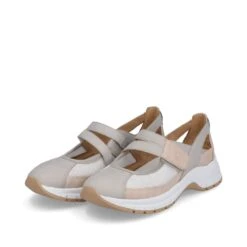 Remonte Damen-Slipper Beige-Rosa