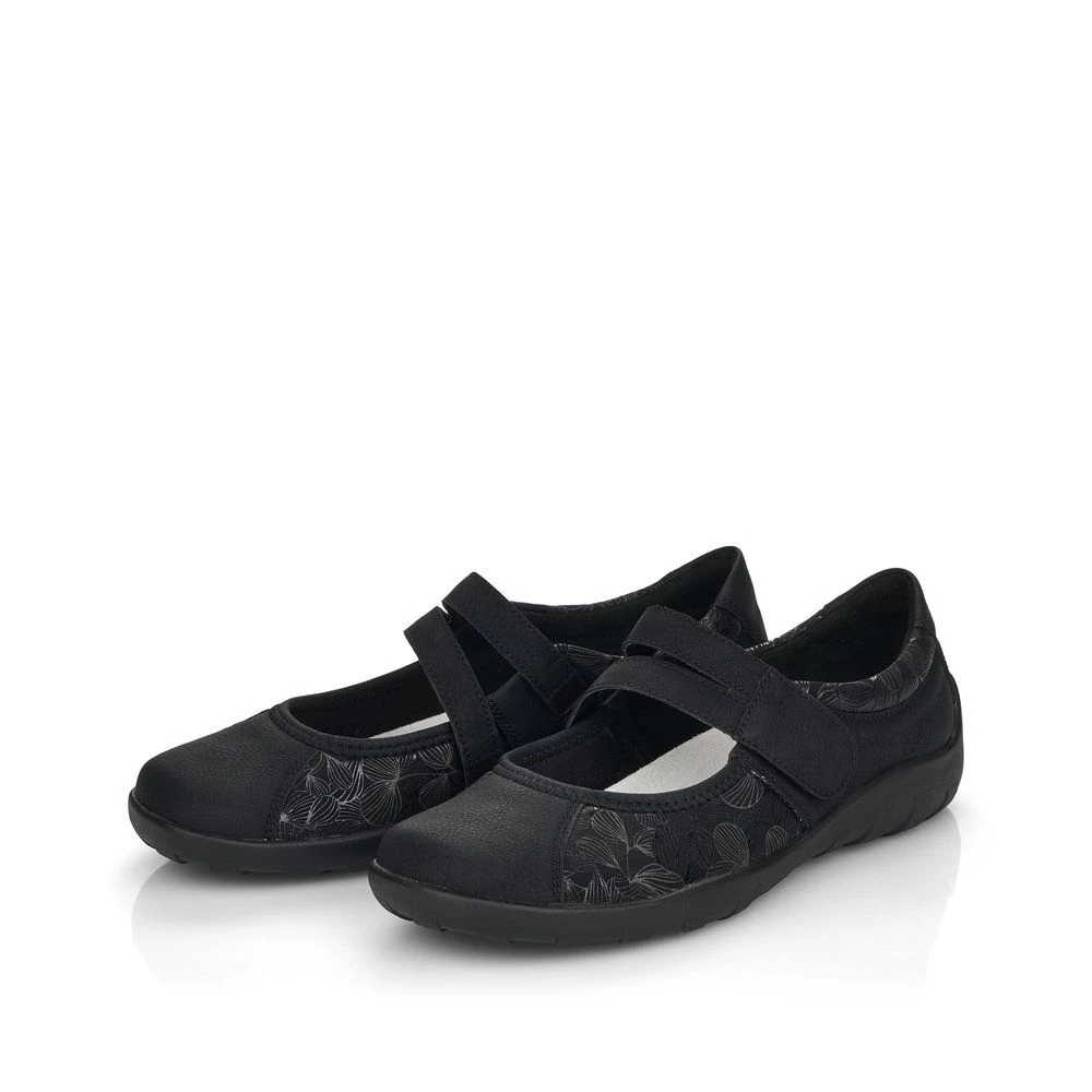 Remonte Damen-Slipper Schwarz 1 Remonte Damen-Slipper Schwarz