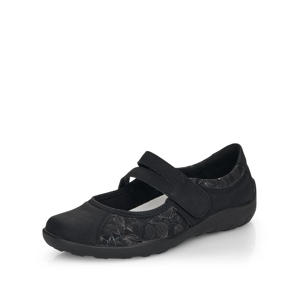 Remonte Damen-Slipper Schwarz 2 Remonte Damen-Slipper Schwarz – Bild 2