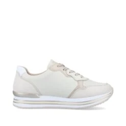 Remonte Damen-Sneaker-Schnürhalbschuh Beige -Salvatore Ferragauio Geschaft Remonte Damen Sneaker Schnuerhalbschuh Beige 2314700015360 2 1280x1280