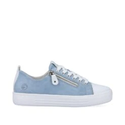 Remonte Damen-Sneaker-Schnürhalbschuh Blau -Salvatore Ferragauio Geschaft Remonte Damen Sneaker Schnuerhalbschuh Blau 2318800008360 11 1280x1280