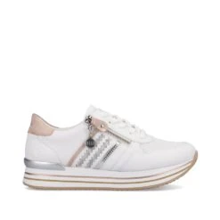 Remonte Damen-Sneaker-Schnürhalbschuh Weiß -Salvatore Ferragauio Geschaft Remonte Damen Sneaker Schnuerhalbschuh Weiss 2311800054360 11 1280x1280
