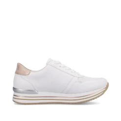 Remonte Damen-Sneaker-Schnürhalbschuh Weiß -Salvatore Ferragauio Geschaft Remonte Damen Sneaker Schnuerhalbschuh Weiss 2311800054360 2 1280x1280