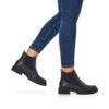 Remonte Damen-Stiefelette Schwarz