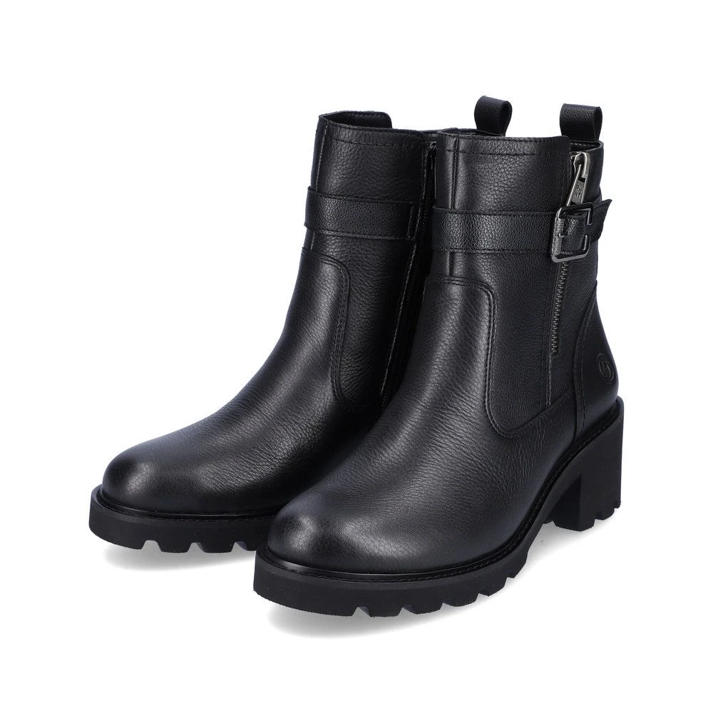 Remonte Damen-Stiefelette Warmfutter Schwarz 1 Remonte Damen-Stiefelette Warmfutter Schwarz