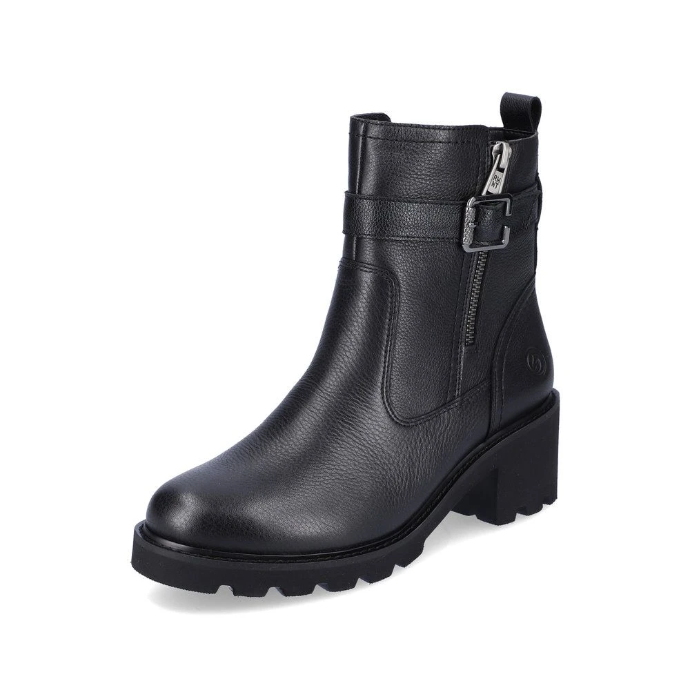 Remonte Damen-Stiefelette Warmfutter Schwarz 2 Remonte Damen-Stiefelette Warmfutter Schwarz – Bild 2
