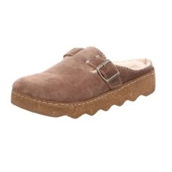 Rohde Damen-Pantoffel Mit Warmfutter Beige