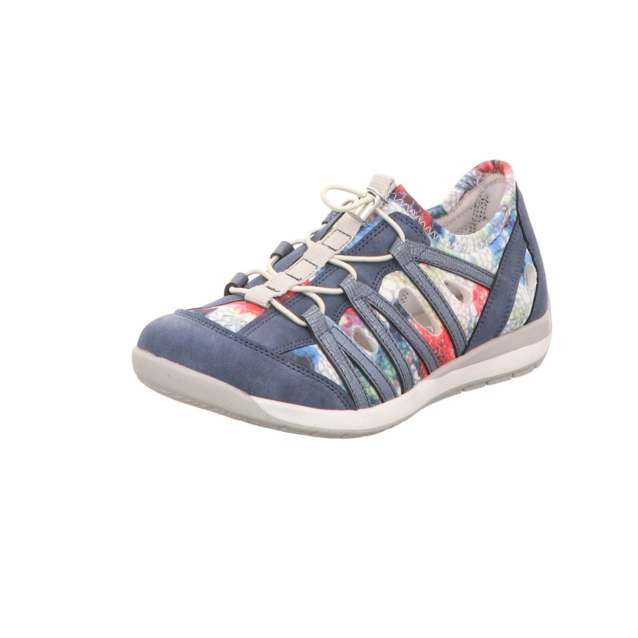 Scarbella Damen-Slipper Blau-Mehrfarbig 1 Scarbella Damen-Slipper Blau-Mehrfarbig