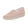 Scarbella Damen-Slipper Gelocht Beige