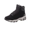Skechers Damen-Sneaker-Schnürstiefelette D´Lites - Chill Flurry Schwarz