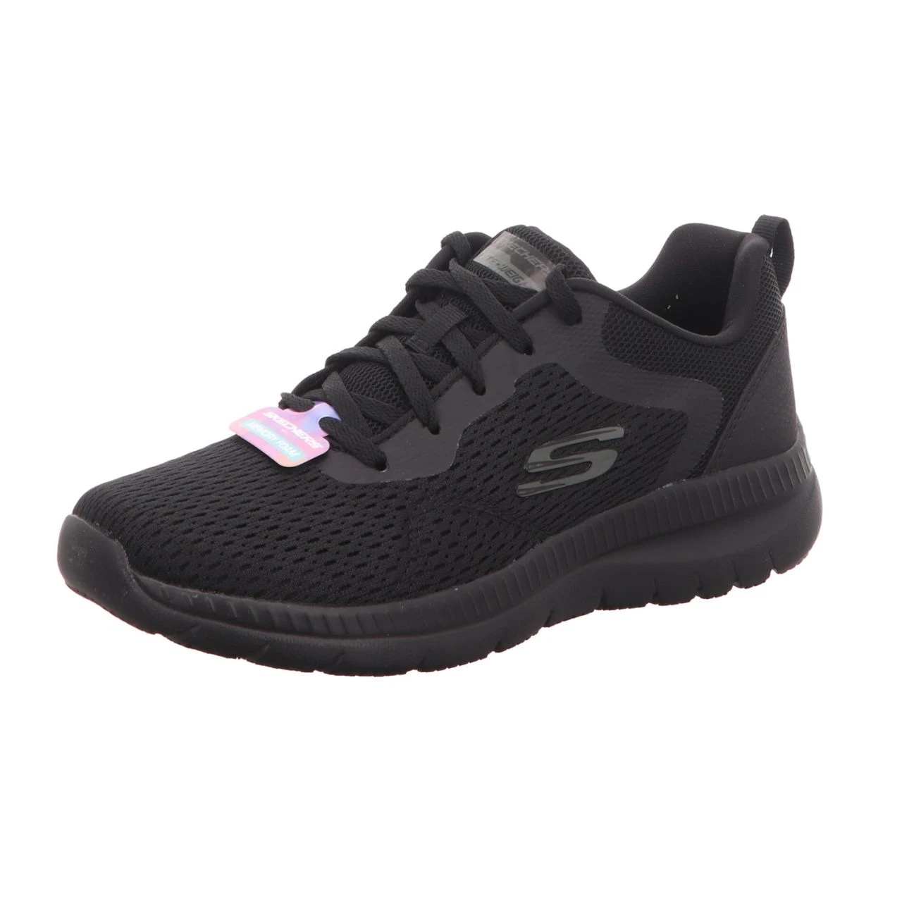 Skechers Damen-Sneaker-Schnürhalbschuh Bountiful - Quick Path Schwarz 1 Skechers Damen-Sneaker-Schnürhalbschuh Bountiful - Quick Path Schwarz