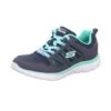 Skechers Damen-Sneaker-Schnürhalbschuh Summits - New World Blau