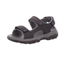 Skechers Herren-Sandalette RELAXED FIT: TRESMEN - GARO Schwarz