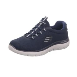 Skechers Herren-Slipper-Sneaker Extra Weit Summits Blau