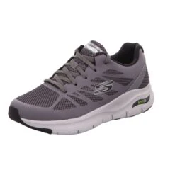 Skechers Herren-Sneaker Arch Fit Charge Back Grau-Schwarz
