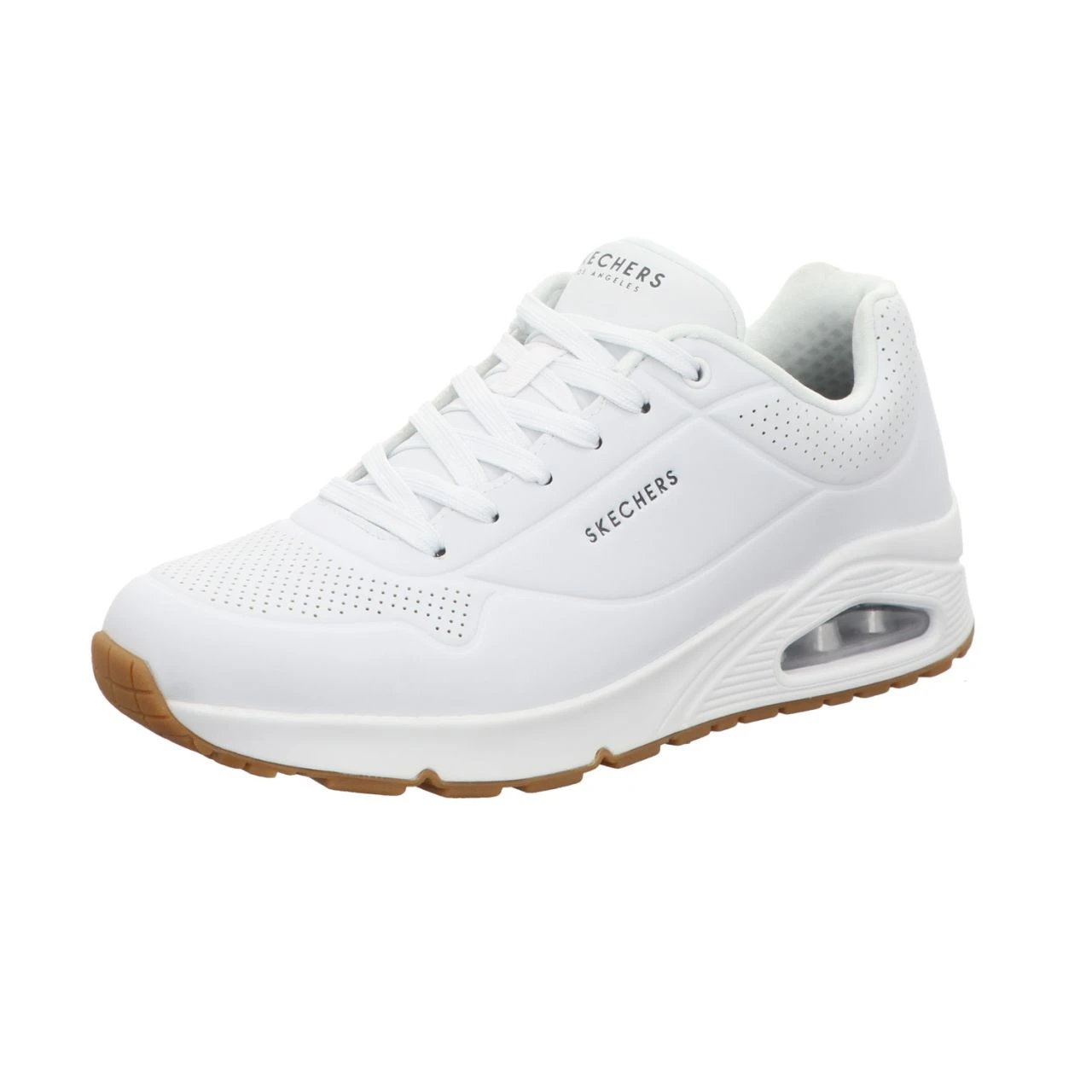 Skechers Herren-Sneaker Uno Stand On Air Air Cooled Memory Foam Weiß 1 Skechers Herren-Sneaker Uno Stand On Air Air Cooled Memory Foam Weiß