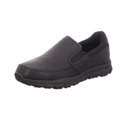 Skechers Work Herren-Slipper-Nampa Groton Schwarz