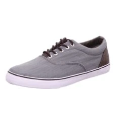 Sneakers Herren-Leinen-Sneaker Grau