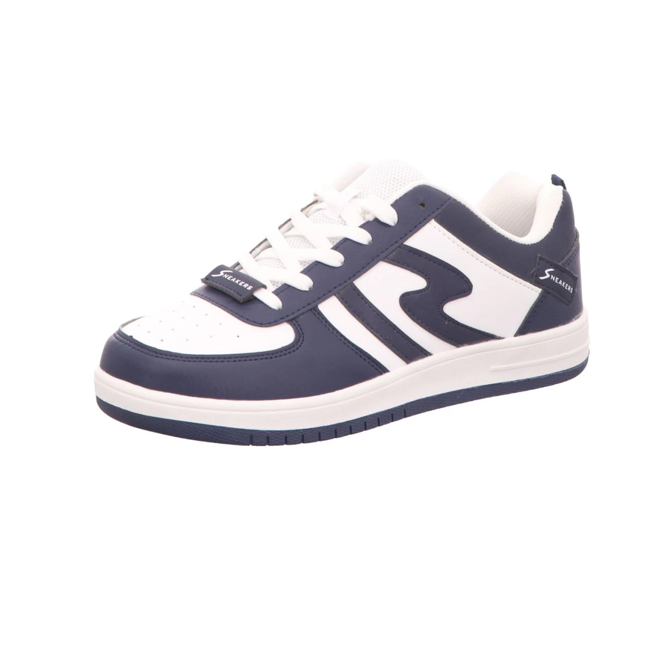 Sneakers Herren-Sneaker Weiß-Blau 1 Sneakers Herren-Sneaker Weiß-Blau