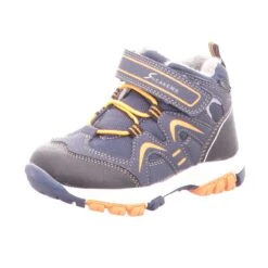 Sneakers Jungen-Allwetterstiefel Gefüttert Blau