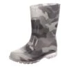 Sneakers Jungen-Gummistiefel Grau