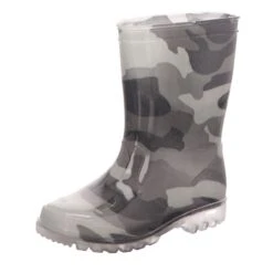 Sneakers Jungen-Gummistiefel Grau