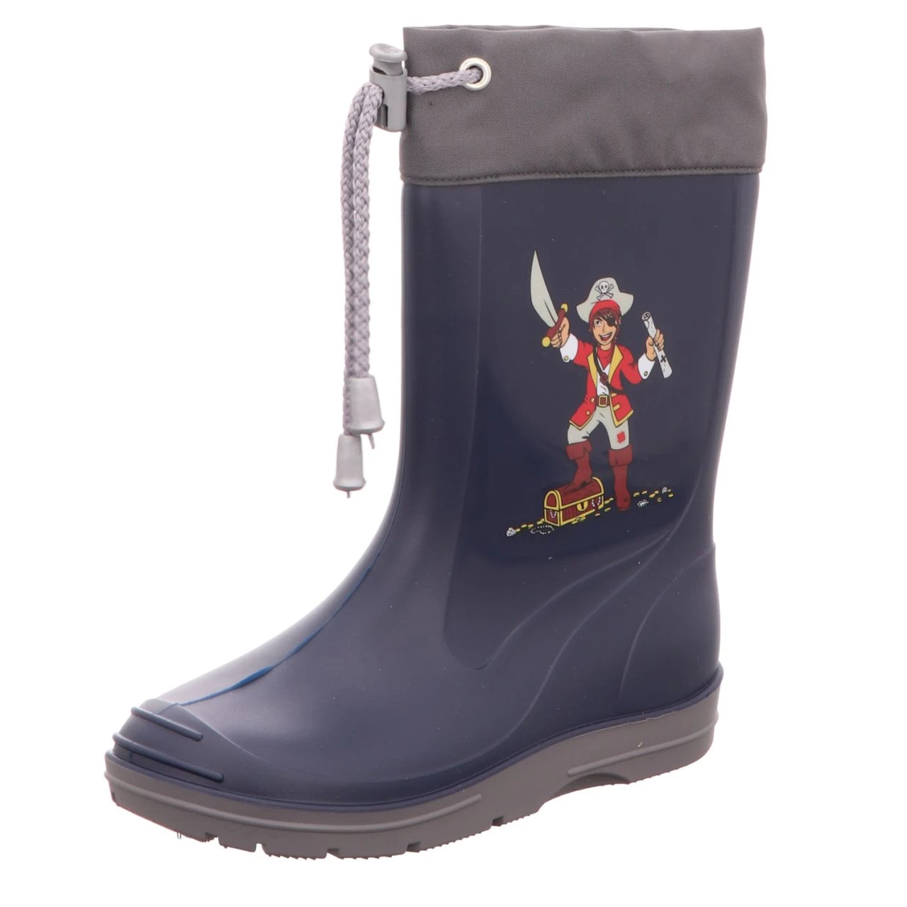 Sneakers Jungen-Gummistiefel Pirat Blau 1 Sneakers Jungen-Gummistiefel Pirat Blau