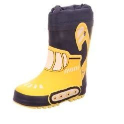 Sneakers Kinder-Gummistiefel Bagger Gelb