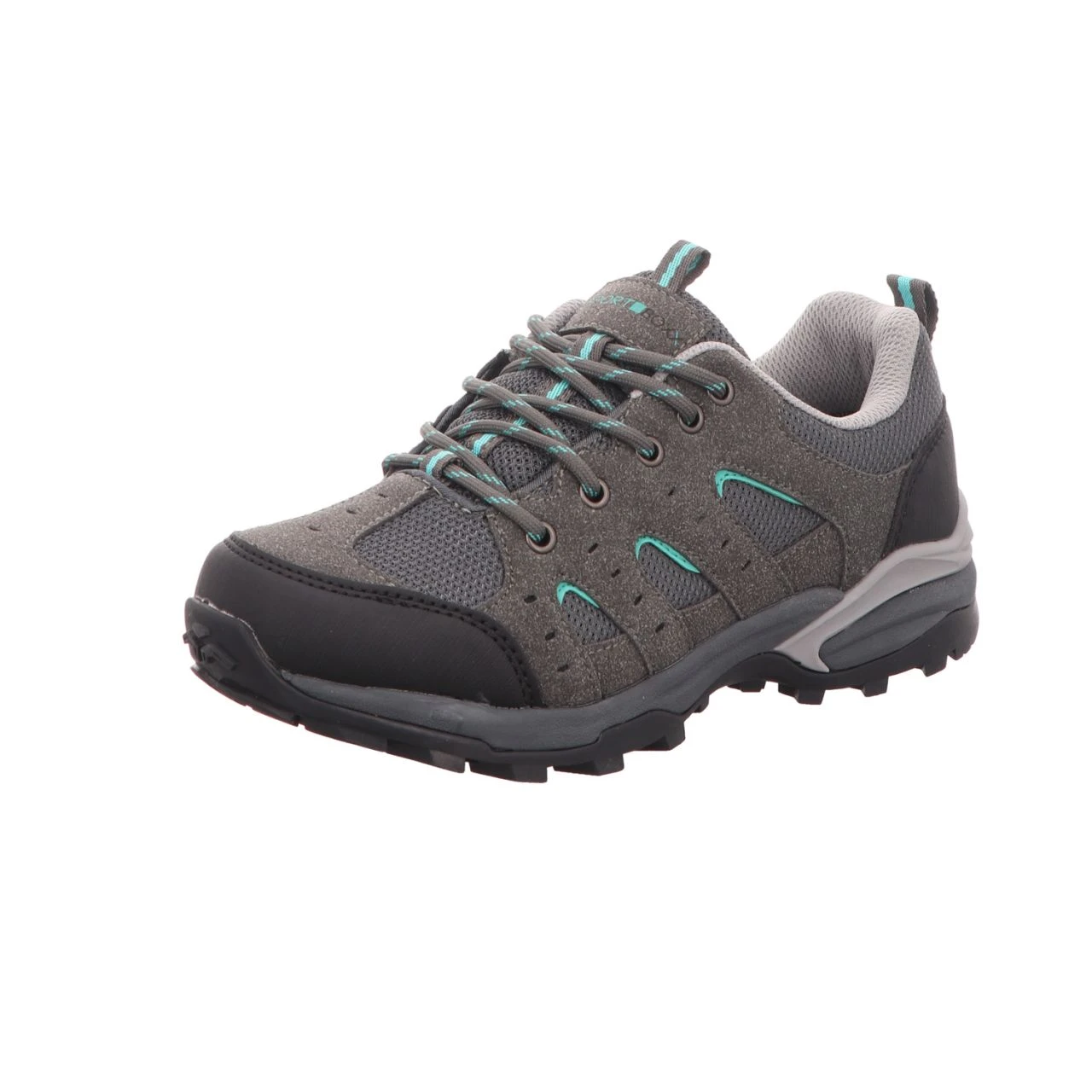 Sport BOXX Damen-Outdoor-Leichtwanderhalbschuh Grau 1 Sport BOXX Damen-Outdoor-Leichtwanderhalbschuh Grau