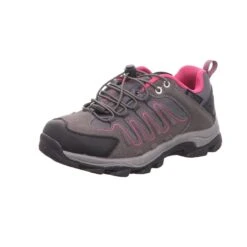 Sport BOXX Damen-Outdoor-Leichtwanderhalbschuh Mit TEX Grau-Pink