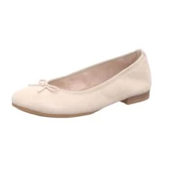 TAMARIS Damen-Ballerina Beige-Gold