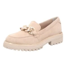 TAMARIS Damen-Loafer Beige-Gold