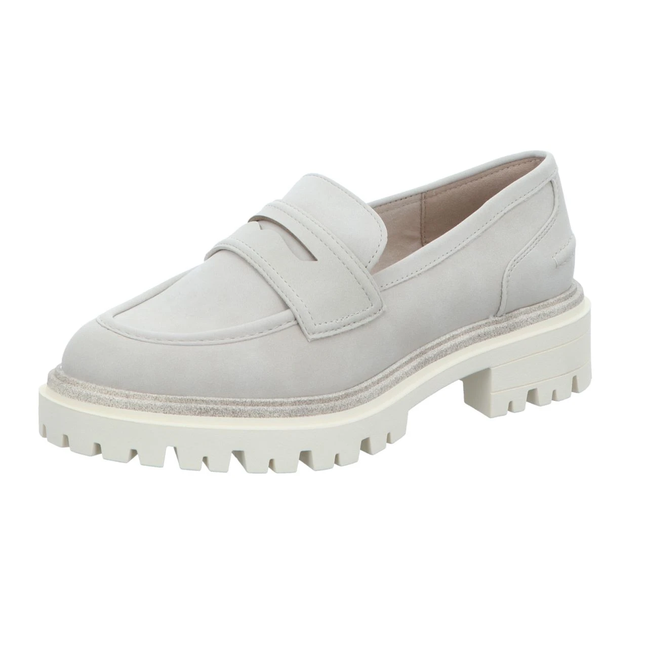 TAMARIS Damen-Loafer-Slipper Beige 1 TAMARIS Damen-Loafer-Slipper Beige