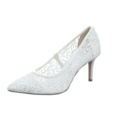 TAMARIS Damen-Pumps Beige-Weiß