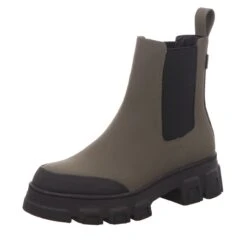 TAMARIS Damen-Schlupfstiefelette-Chelsea Khaki