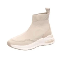 TAMARIS Damen-Schlupfstiefelette-High-Top-Sneaker Beige