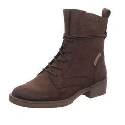TAMARIS Damen-Schnürstiefelette Braun