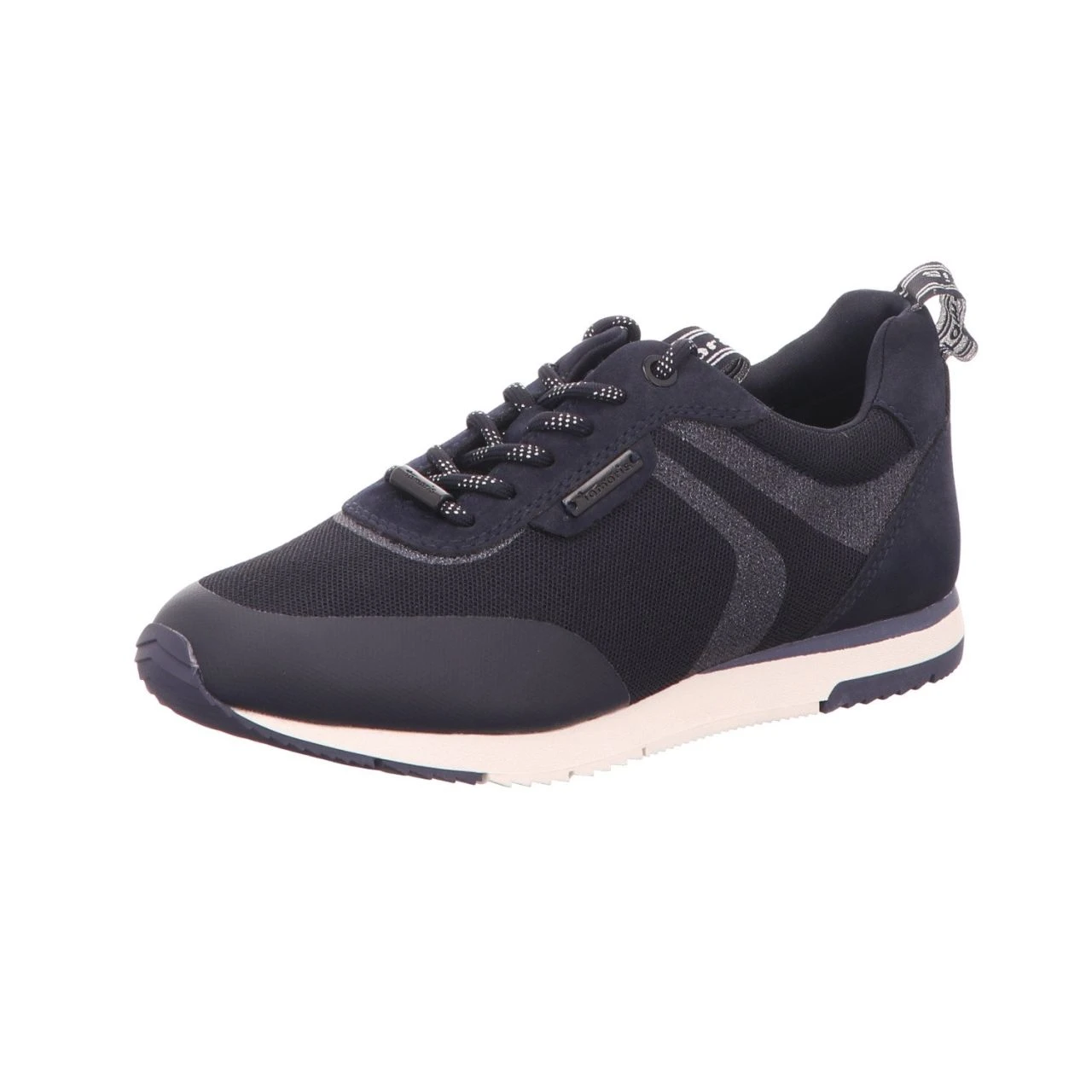 TAMARIS Damen-Sneaker-Schnürhalbschuh Blau 1 TAMARIS Damen-Sneaker-Schnürhalbschuh Blau