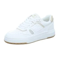 TAMARIS Damen-Sneaker-Schnürhalbschuh Weiß