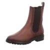 TAMARIS Damen-Stiefelette Chelsea Boot Braun